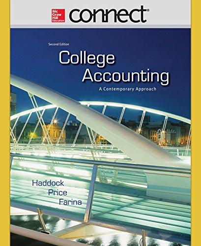 Book Connect 1-Semester Access Card for College Accounting (A Contemporary Approach) free