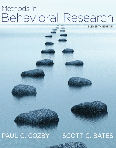 Book Methods in Behavioral Research free