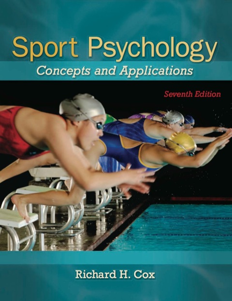 Book Sport Psychology: Concepts and Applications free