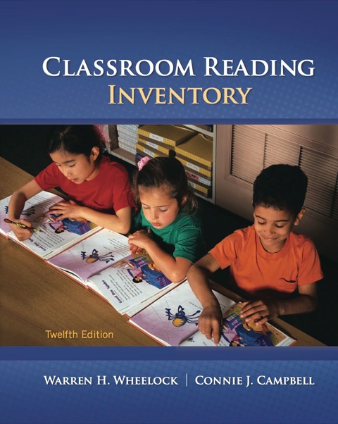 Book Classroom Reading Inventory free