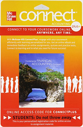 Book Connect 1-Semester Access Card for Fundamental Financial Accounting Concepts free
