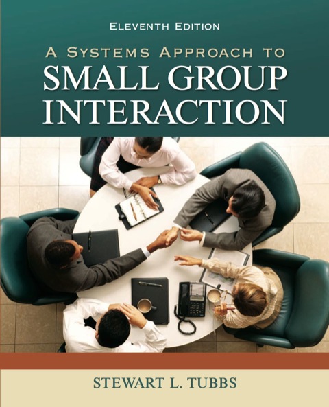 Book A Systems Approach to Small Group Interaction, 11th edition free