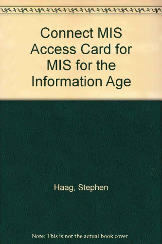 Book Connect MIS Access Card for MIS for the Information Age free