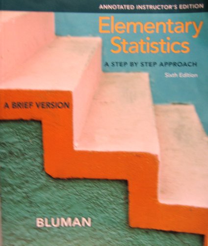 Book Elementary Statistics: A Brief Version Annotated Instructor Edition free