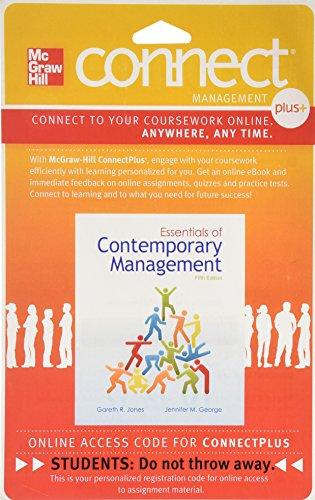 Book Connect 1-Semester Access Card for Essentials of Contemporary Management free