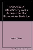 Book Connect Statistics hosted by ALEKS Access Card for Elementary Statistics free
