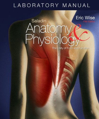 Book Loose Leaf Version of Lab Manual t/a Saladin's Anatomy & Physiology free