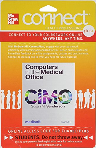Book Connect 2-Semester Access Card for Computers in the Medical Office free