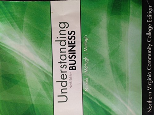 Book Understanding Business, 9th Edition, Northern Virginia Community College free
