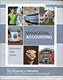 Book Managerial Accounting Custom Edition for the Unive free