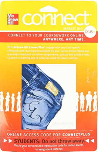 Book Connect Plus Marketing with LearnSmart 1 Semester Access Card for Marketing free
