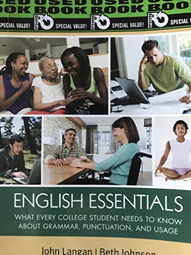 Book English Essentials What Every College Student Needs To Know About Grammar, Punctuation, And Usage 3rd Edition Annotated Instructor's Edition free