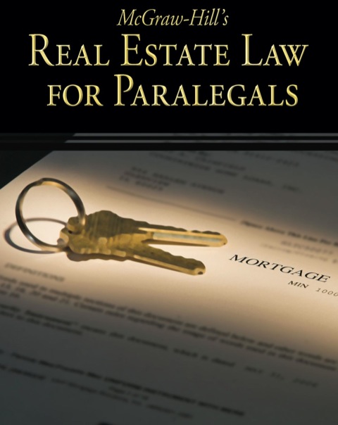 Book McGraw-Hill's Real Estate Law for Paralegals free