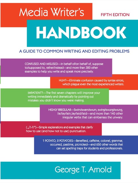 Book Media Writer's Handbook: A Guide to Common Writing and Editing Problems free