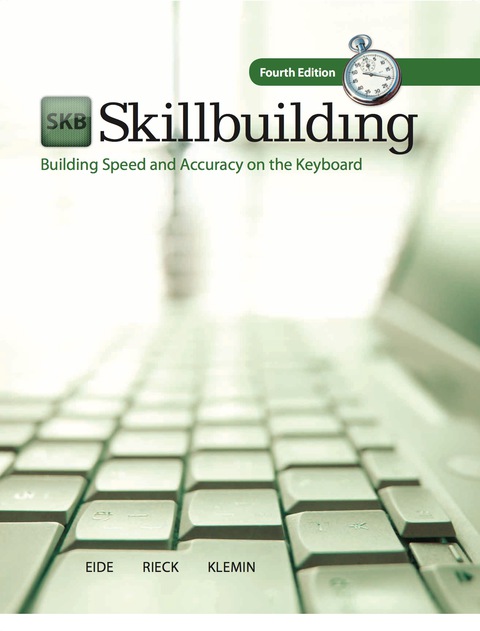 Book Skillbuilding: Building Speed & Accuracy On The Keyboard (Text Only) free