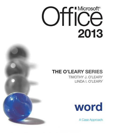 Book The O'Leary Series: Microsoft Office Word 2013 free