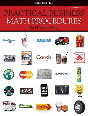 Book Loose Leaf Practical Business Math Procedures Brief w/Bus Math Handbook, DVD V2, WSJ insert free