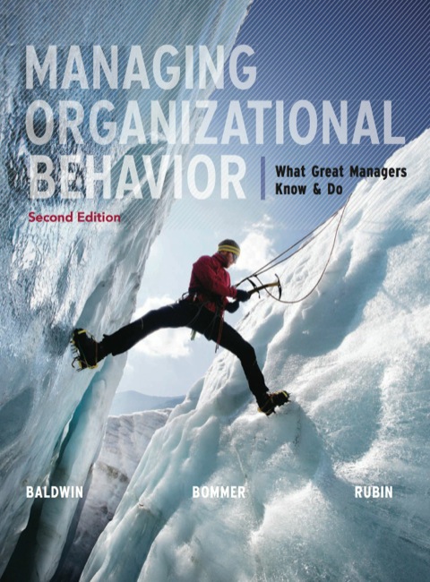 Book Managing Organizational Behavior: What Great Managers Know and Do, 2nd edition free