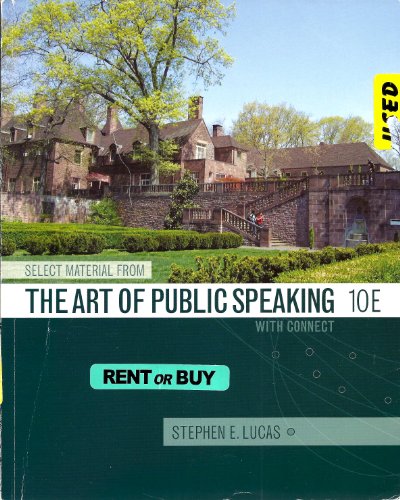 Book The Art of Public Speaking w/ Connect Access Code free