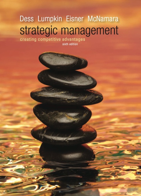 Book Strategic Management: Creating Competitive Advantages free