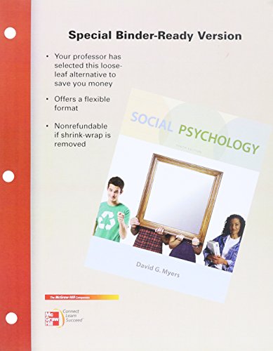 Book Looseleaf for Social Psychology free