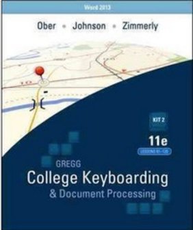 Book Gregg College Keyboarding & Document Processing, Kit 2, Lessons 61-120: for Word 2010, 11th Edition free