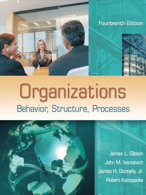 Book Organizations: Behavior, Structure, Processes free