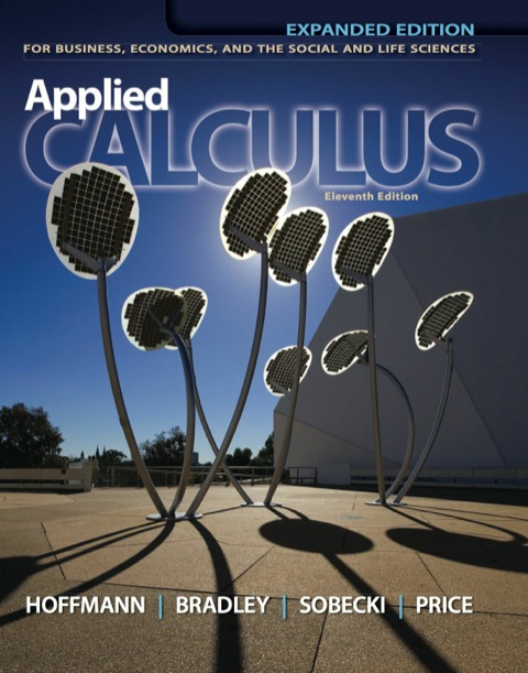 Book Applied Calculus for Business, Economics, and the Social and Life Sciences, Expanded Edition, 11th edition free