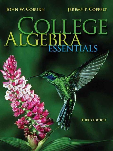 Book College Algebra Essentials free