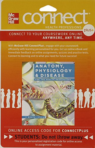 Book Connect 1-Semester Access Card for Anatomy, Physiology, and Disease for the Health Professions free