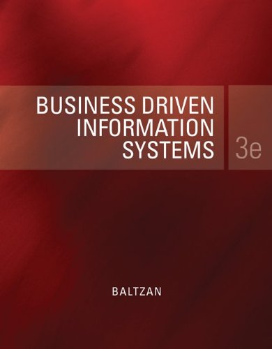 Book Loose-Leaf Business Driven Information Systems free