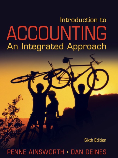 Book Introduction to Accounting: An Integrated Approach free