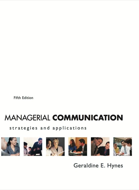Book Managerial Communication:  Strategies and Applications free