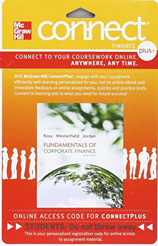 Book Fundamentals of Corporate Finance Connect Plus Finance With Learnsmart 1 Semester Access Card: free