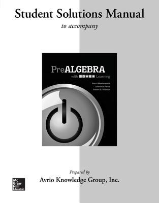 Book Student Solutions Manual for Prealgebra with P.O.W.E.R. Learning free
