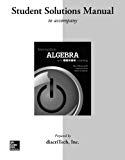 Book Student Solutions Manual for Intermediate Algebra With P.O.W.E.R. Learning free