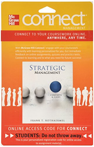 Book Connect Access Card 1-Semester for Strategic Management free