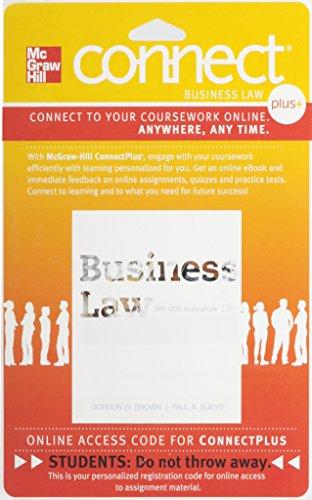 Book BUSINESS LAW W/UCC APPL.-CONNE Multimedia CD free