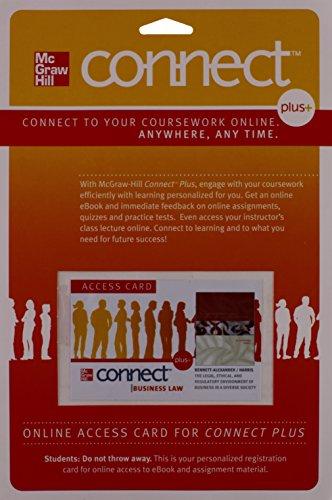 Book Connect 1-Semester Access Card for Bennett Legal Envir of Bus 1e free
