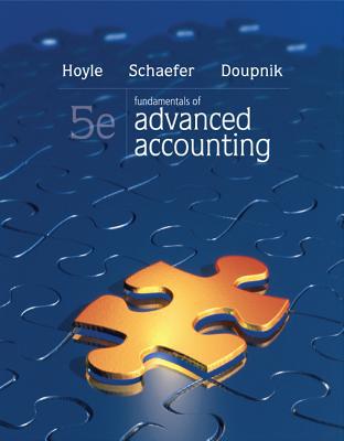 Book Loose-Leaf Fundamentals of Advanced Accounting free