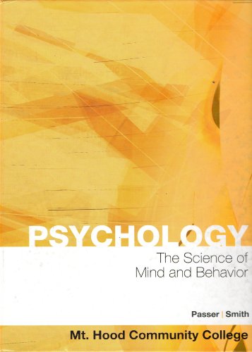 Book Hardcover:Psychology: The Science of Mind and Behavior 5th Edition (Book Only) free