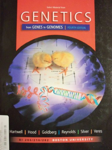 Book Genetics: from Genes to Genomes [4 E] (Selected Material for Boston University) free