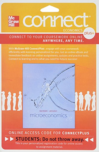Book Connect 1-Semester Access Card for Microeconomics free