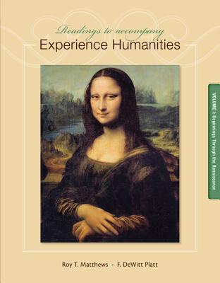 Book Readings to Accompany Experience Humanities Volume 1: Beginnings through the Renaissance free