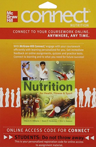 Book Connect Nutrition 1 Semester Access Card For Nutrition For Health, Fitness And Sport free