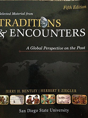 Book Selected Material From Traditions and Encounters: A Global Perspective on the Past free