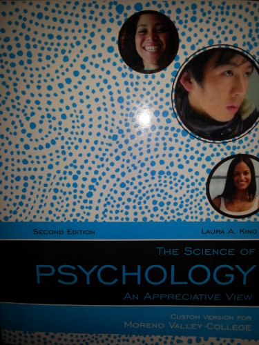 Book The Science of Psycology an Appreciative View- Custom Edition for Moreno Valley College- Second Edition free