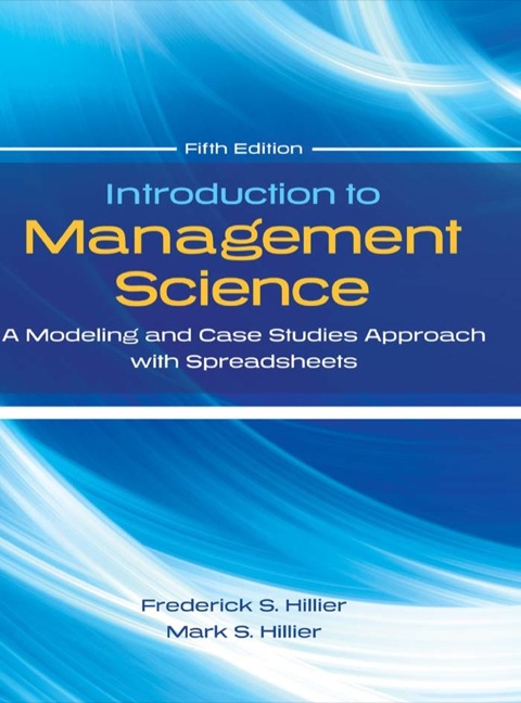 Book Introduction to Management Science free
