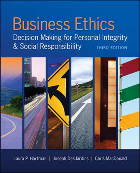 Book Business Ethics: Decision-Making for Personal Integrity & Social Responsibility free