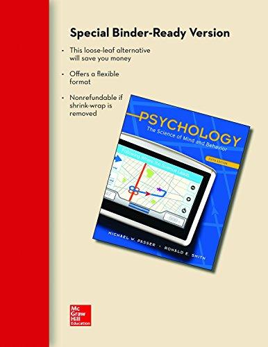 Book Looseleaf for Psychology: The Science of Mind and Behavior free